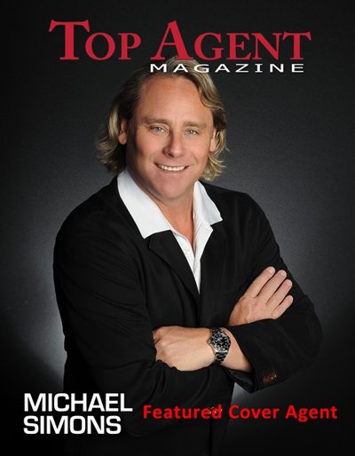 Michael Simons on the cover of Top Agent Magazine