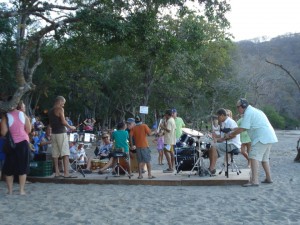 Costa Rica living at the beach