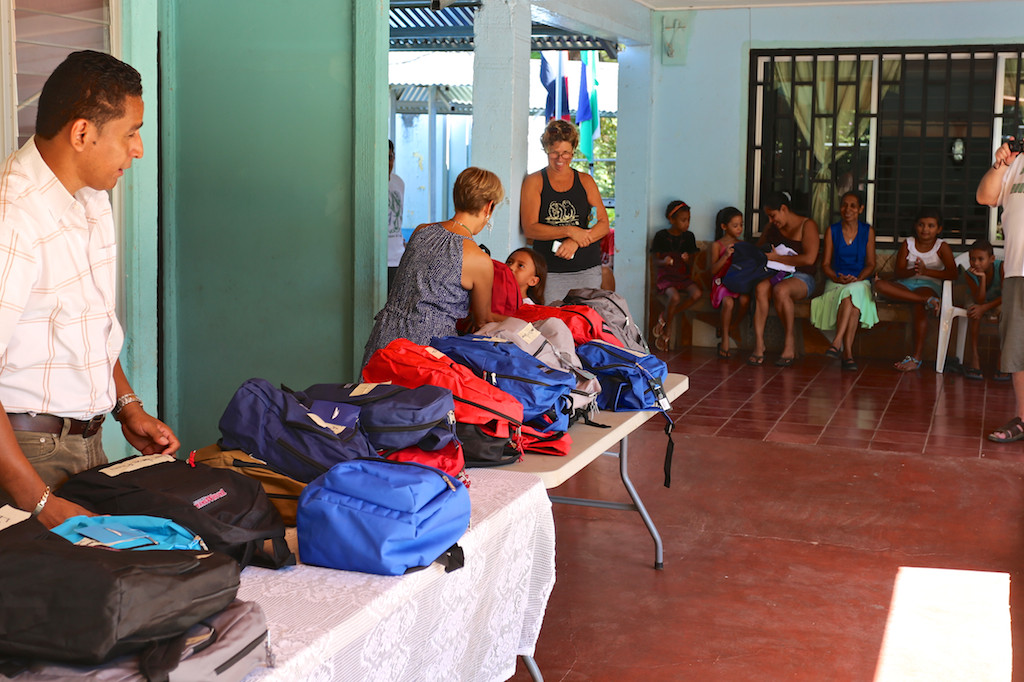 Playa Hermosa School Back Pack Program 2016